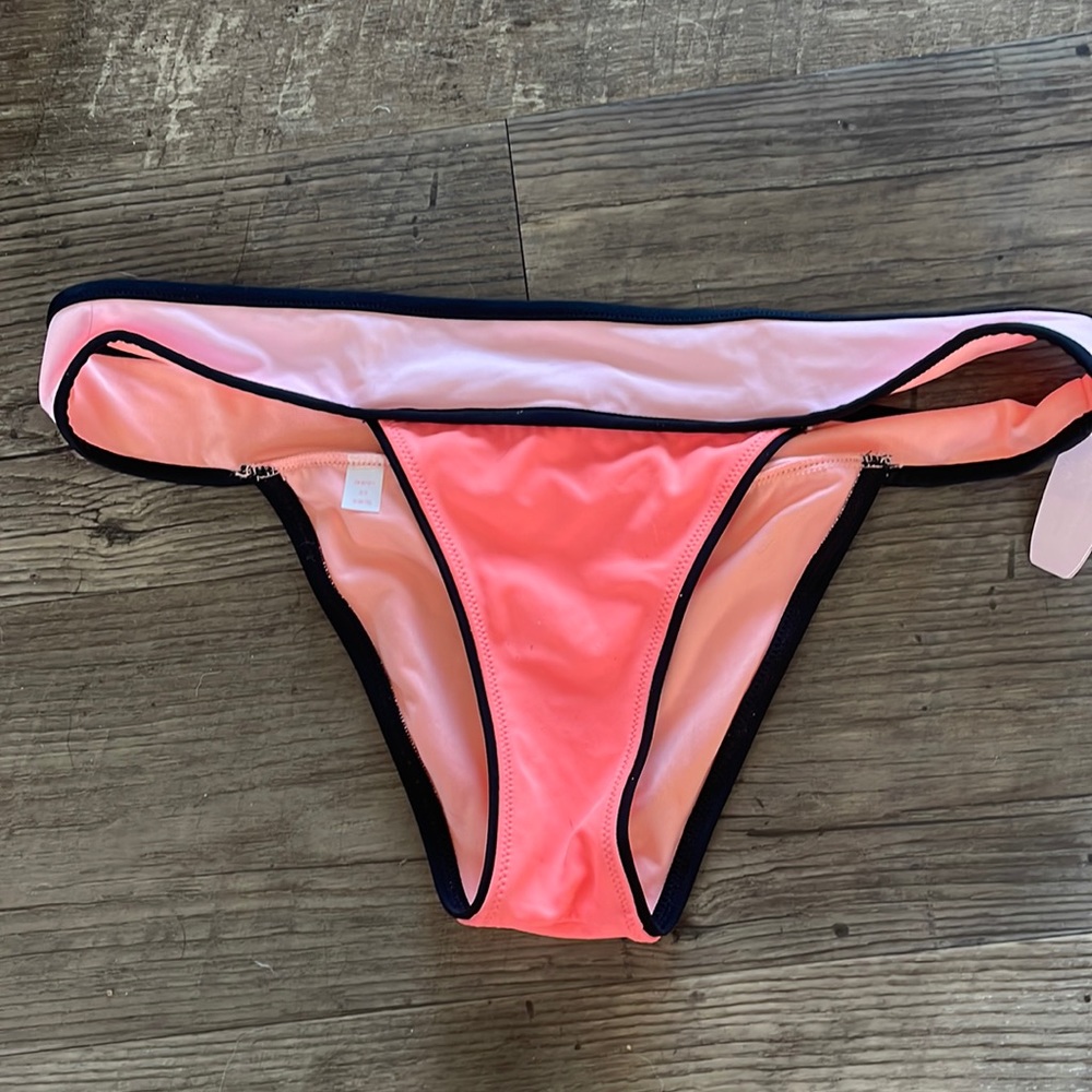 NWT Coral Pink Victoria’s Secret Bikini Bottom